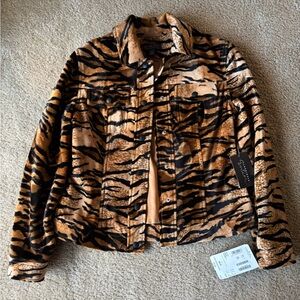 Classiques Entier Tiger Print Jacket – Petite 0 – NWT